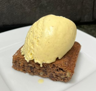 Zona VIP Brownie con helado