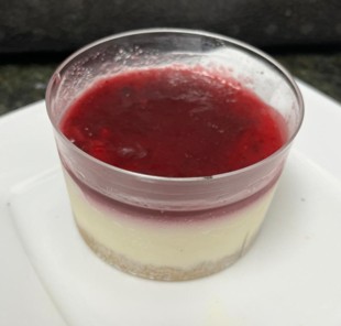 Zona VIP Semifrío de cheesecake