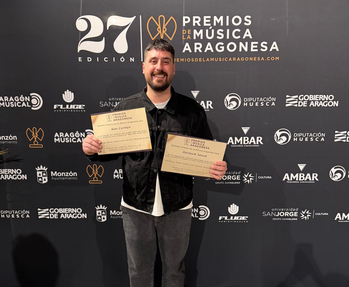 Nominación a los Premios de la Música Aragonesa